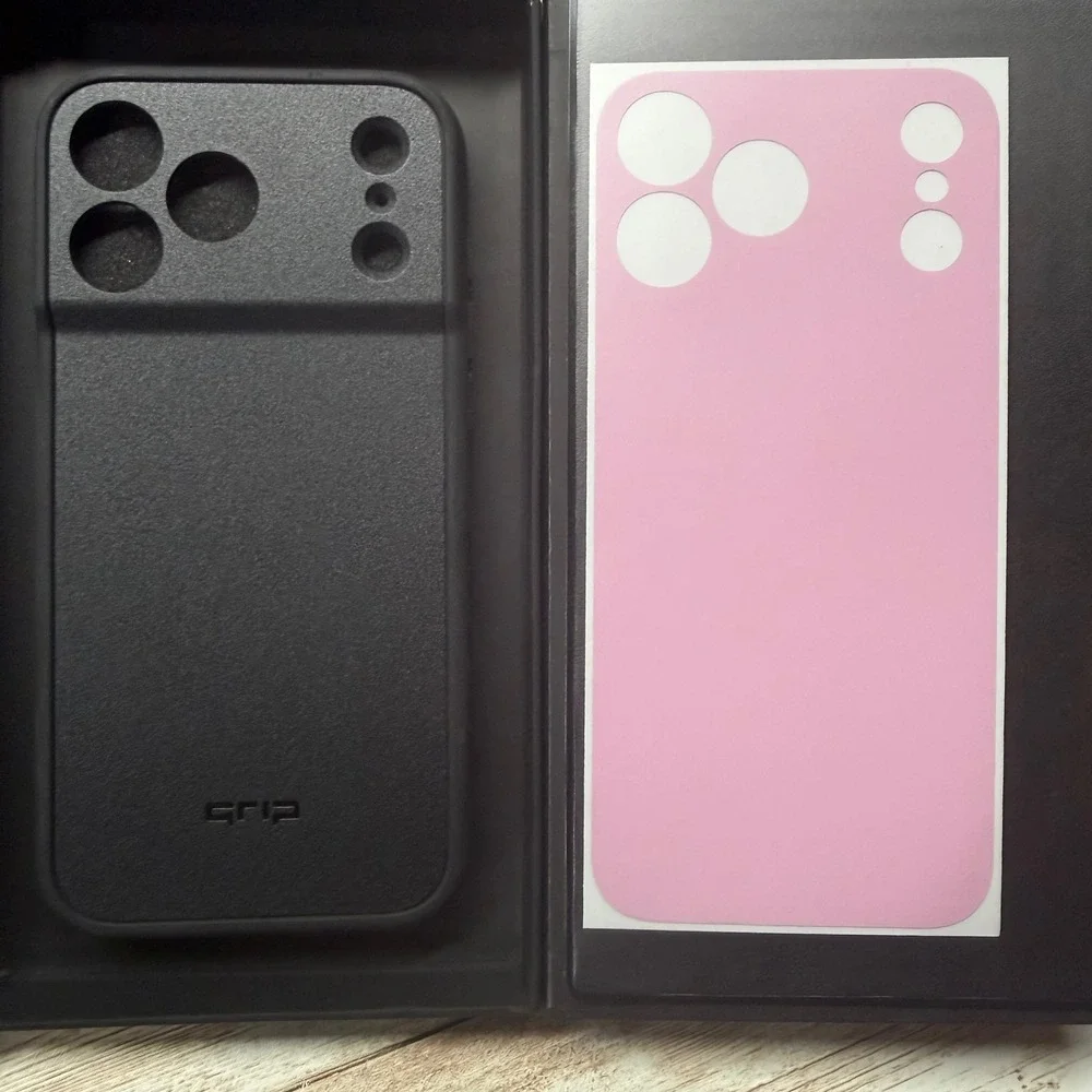 dbrand Grip Case Matte Black‎ iPhone 17 Pro Max Pink Skin New Open Box